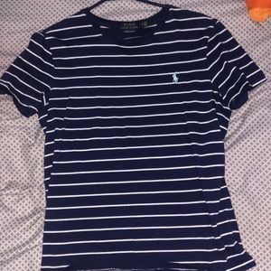 Slim fit striped Ralph Lauren Polo tee.
